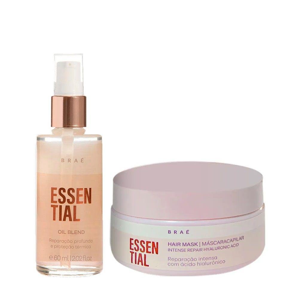 Kit Braé Essential - Máscara 200g + Óleo 60ml