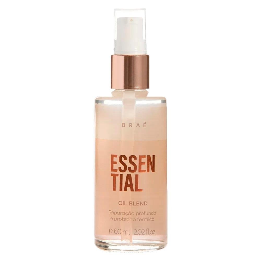 Kit Braé Essential - Shampoo 250ml + Condicionador 250ml + Máscara 500g + Óleo 60ml ÚNICO 5