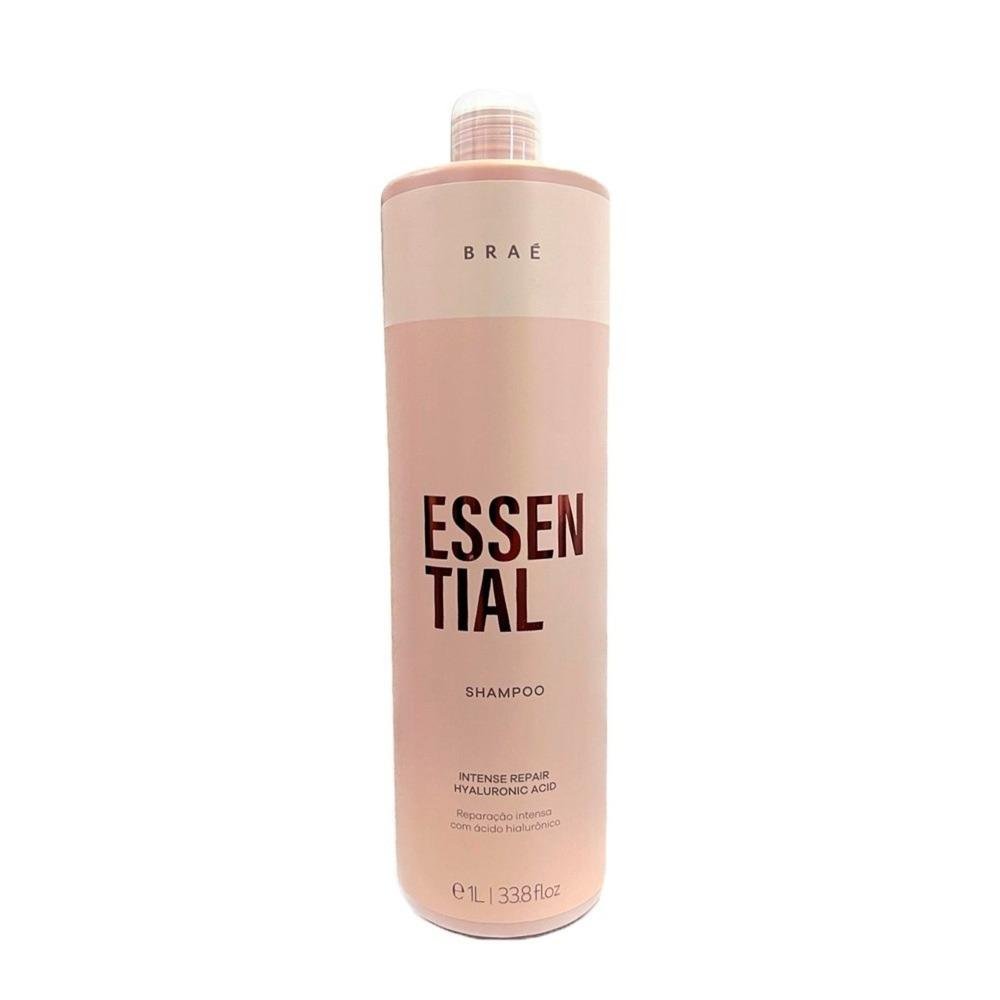 Kit Braé Essential - Shampoo 1L + Condicionador 1L + Máscara 500g ÚNICO 3