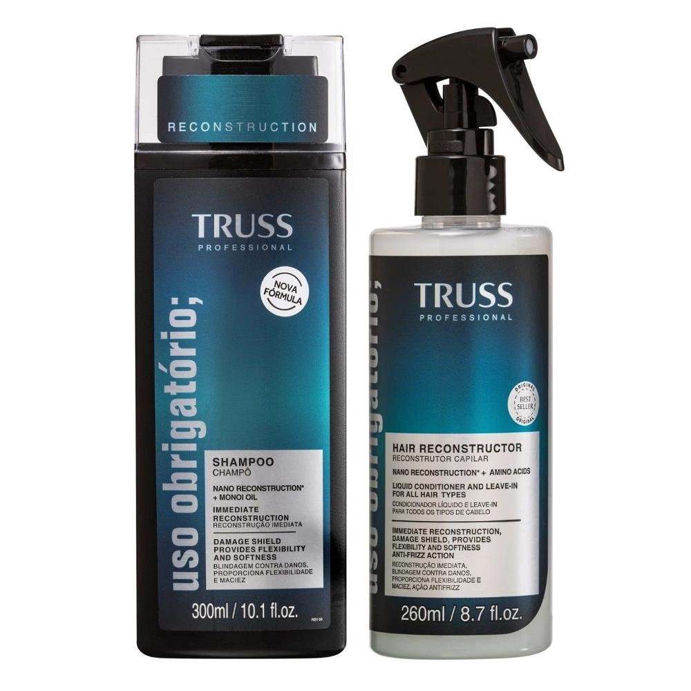 Kit Truss Uso Obrigatório - Shampoo 250ml + Leave in 260ml