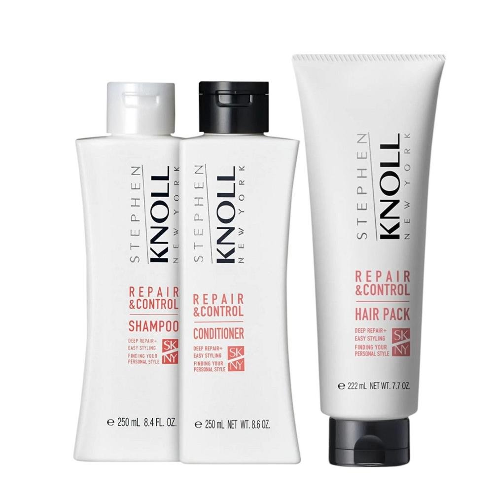 Kit Stephen Knoll Repair & Control - Shampoo 250ml + Condicionador 250ml + Máscara 224ml