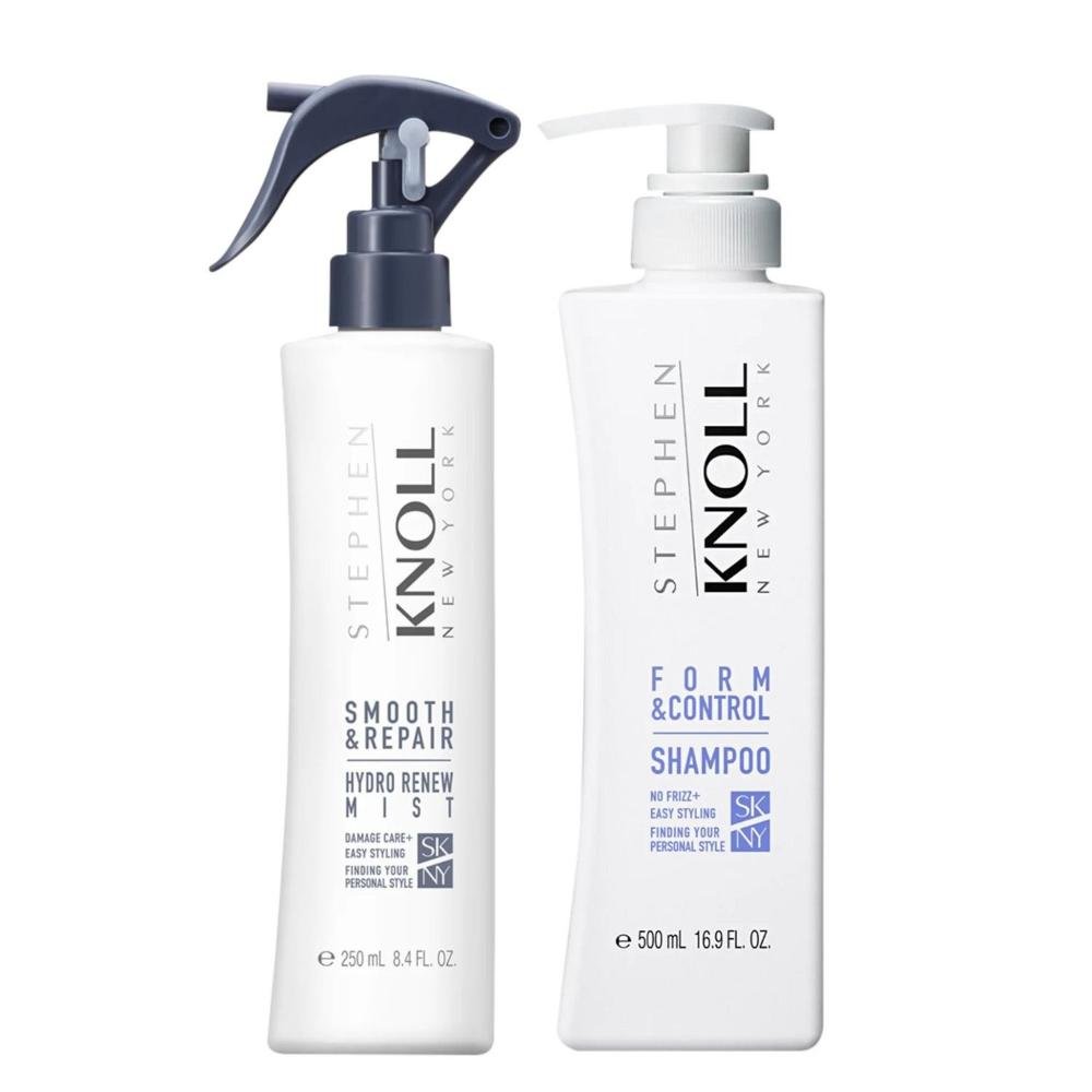 Kit Stephen Knoll Form & Control - Shampoo 500ml + Leave-in Smooth 250ml