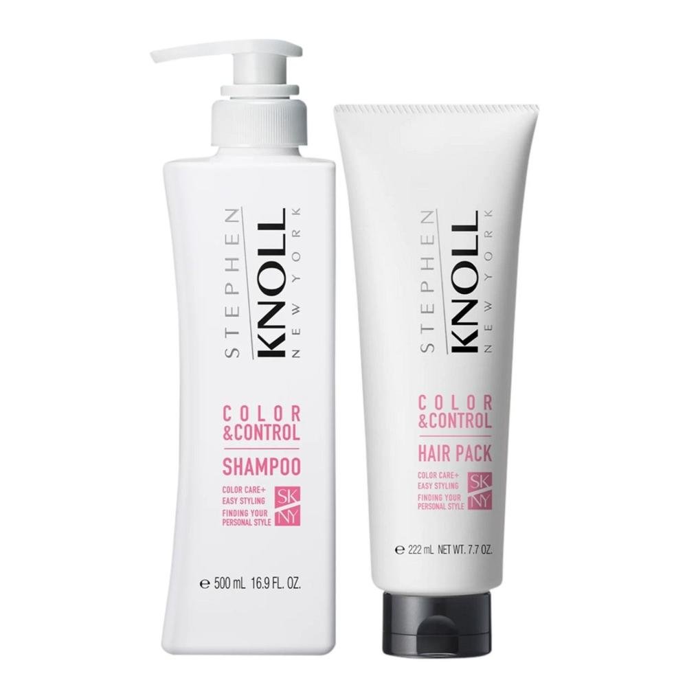 Kit Stephen Knoll Color & Control - Shampoo 500ml + Máscara 222g