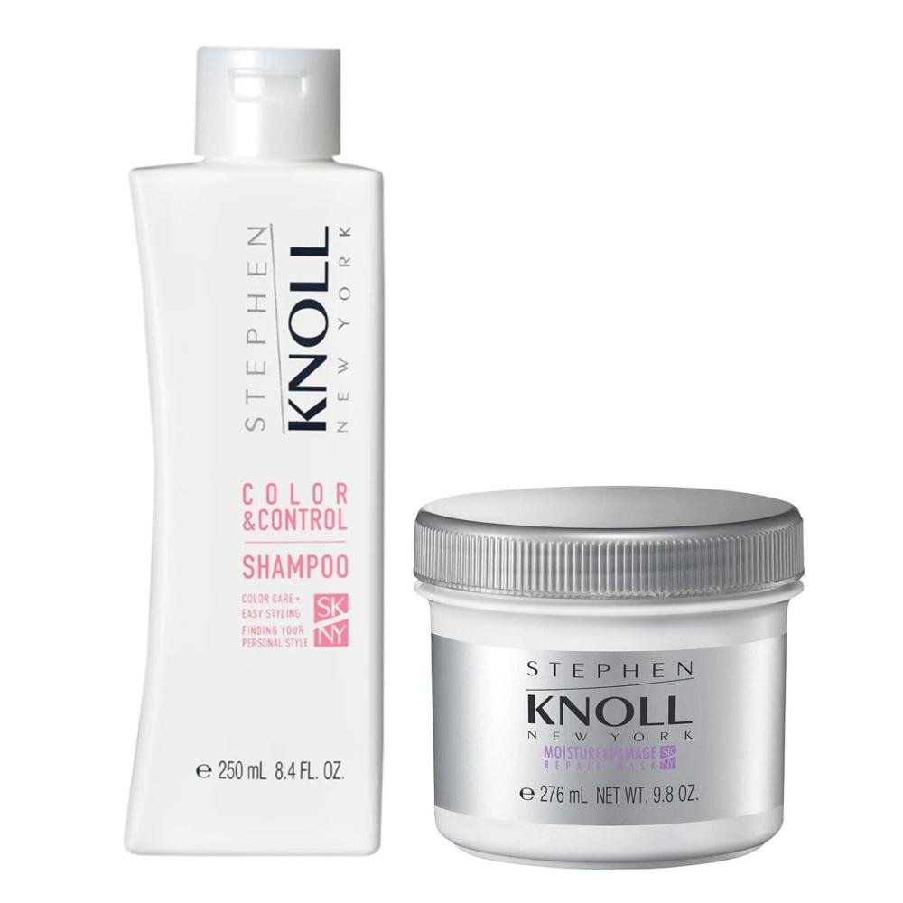 Kit Stephen Knoll Color & Control - Shampoo 250ml + Máscara Damage 276ml
