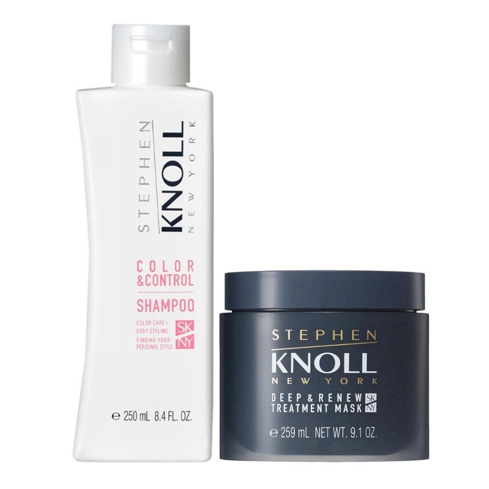 Kit Stephen Knoll Color & Control - Shampoo 250ml + Máscara Deep 259ml