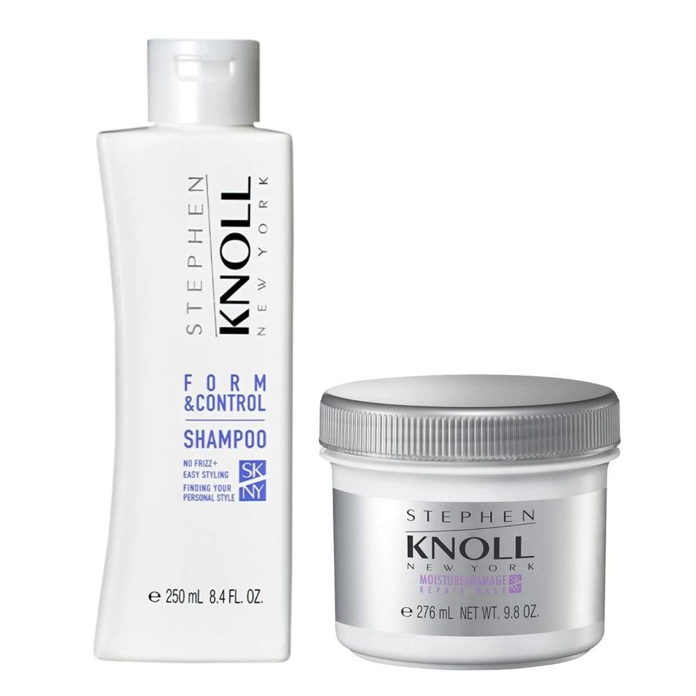Kit Stephen Knoll Form & Control - Shampoo 250ml + Máscara Damage 276ml