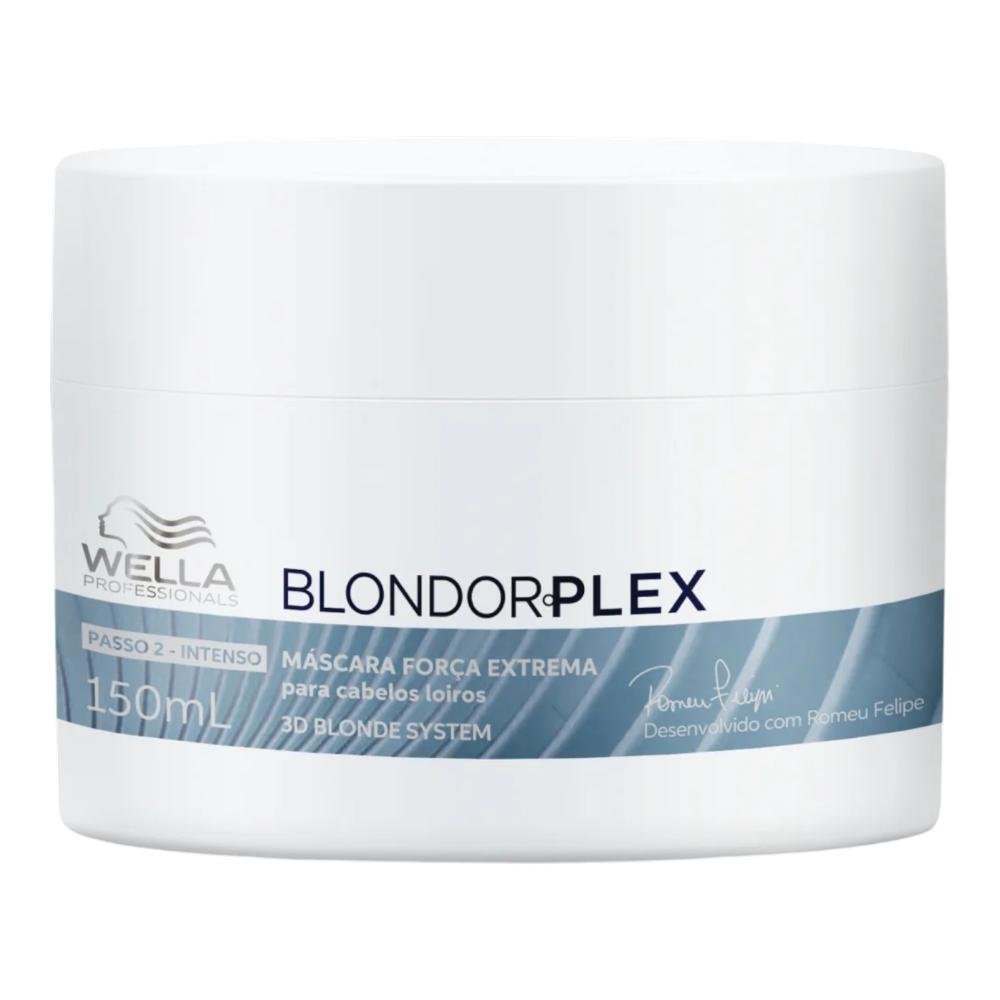 Kit Wella Professionals BlondorPlex + Oil Reflections - Força Extrema (4 Produtos) ÚNICO 4