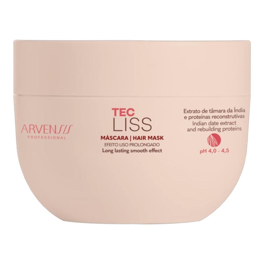 Kit Arvensis Tec Liss - Shampoo + Condicionador + Máscara + Finalizador ÚNICO 5