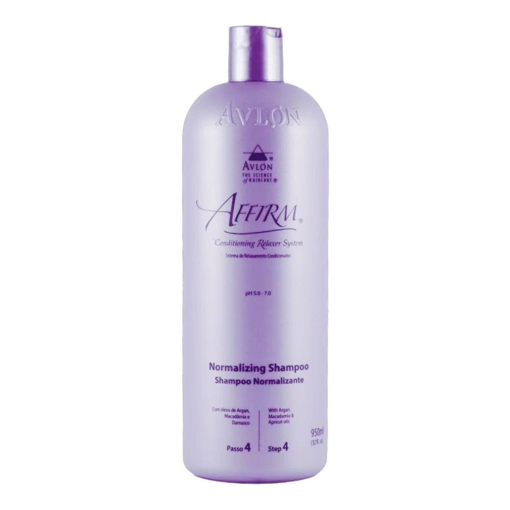 Kit Avlon Affirm - Shampoo Normalizante 950ml + Reconstrutor 5 em 1 950ml + Creme Positive Link 650g ÚNICO 2