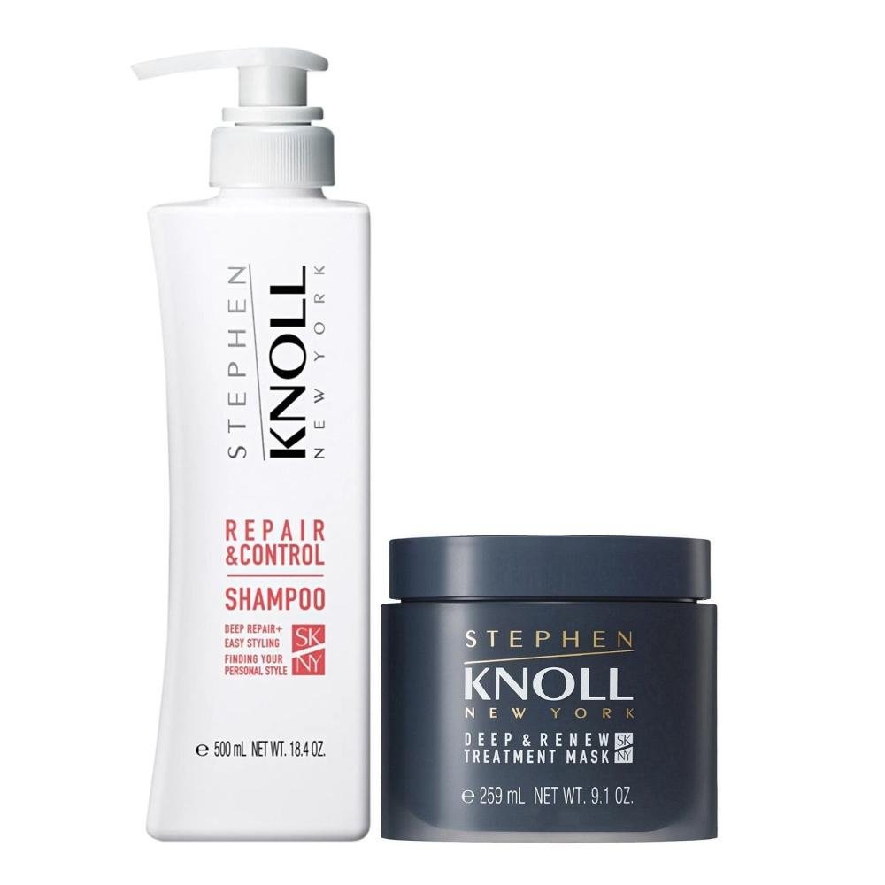 Kit Stephen Knoll Repair & Control - Shampoo 500ml + Máscara Deep 259ml