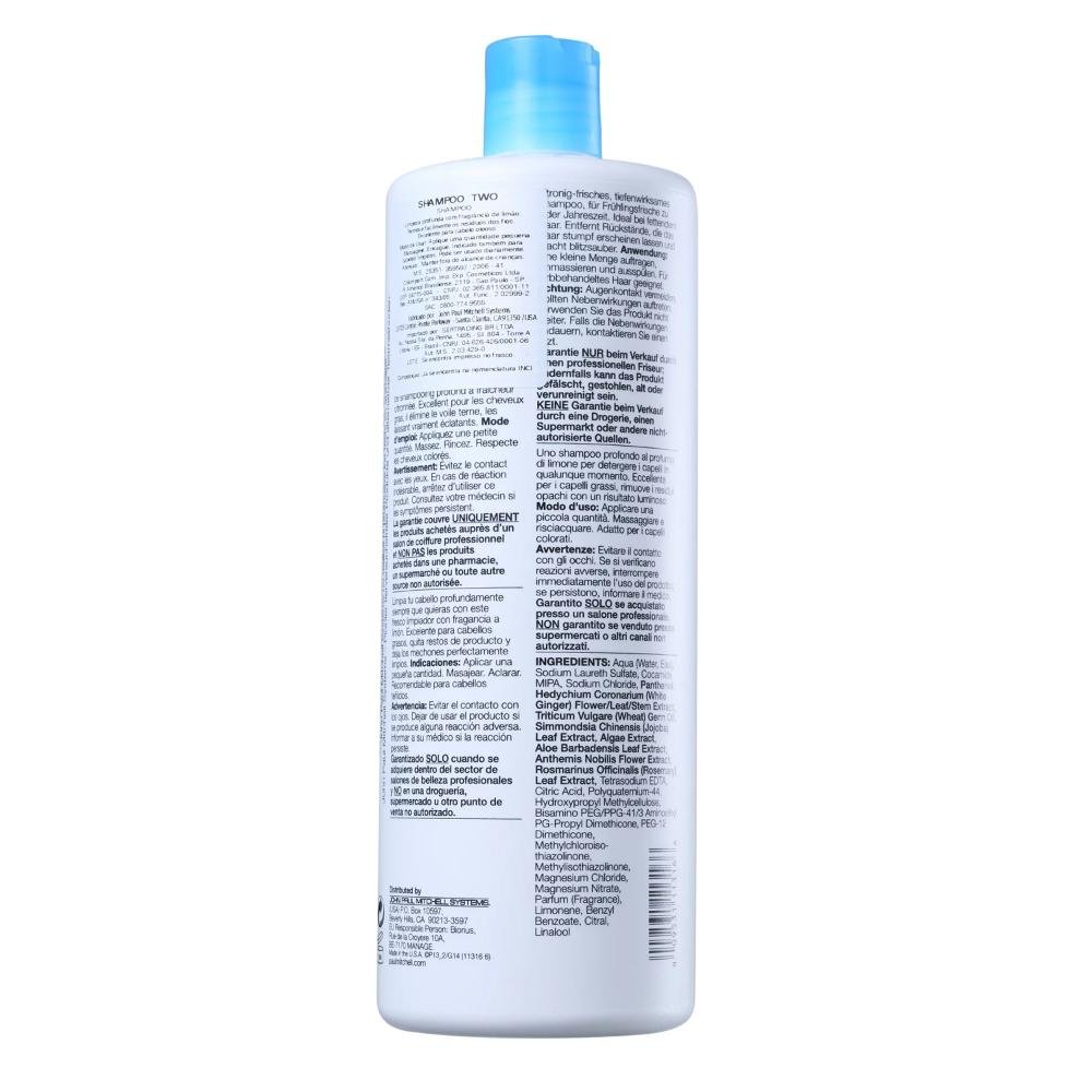 Paul Mitchell Clarifying Two - Shampoo 1000ml 1L 2