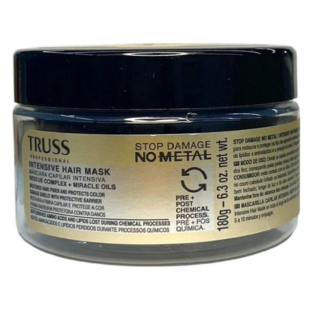 Kit Truss Stop Damage No Metal - Shampoo 300ml + Máscara 180g ÚNICO 2