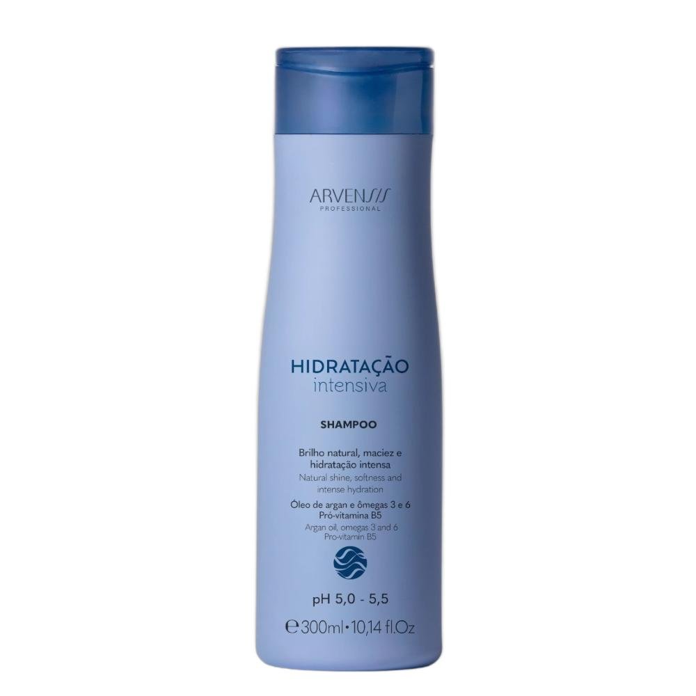 Kit Arvensis Hidratação Intensiva: Shampoo 300ml + Condicionador 300ml + Leave-in 300ml + Óleo 60ml ÚNICO 2