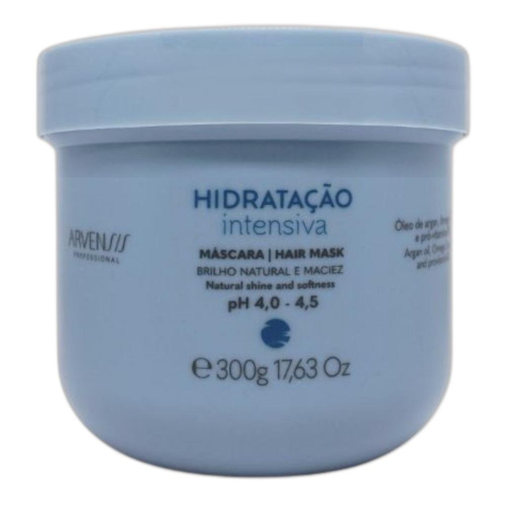 Kit Arvensis Hidratação Intensiva - Shampoo 300ml + Máscara 300ml ÚNICO 3