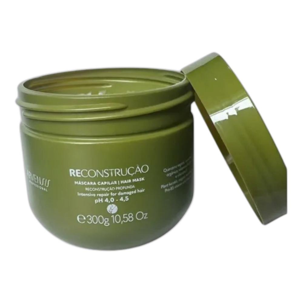 Kit Arvensis Reconstrução - Shampoo 300ml + Condicionador 300ml + Leave-in 300ml + Máscara 300ml ÚNICO 5