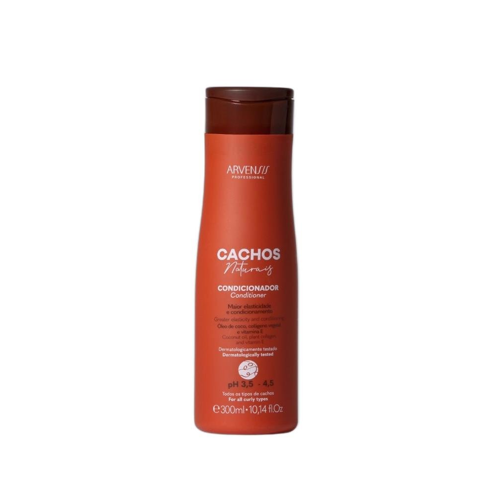 Kit Arvensis Cachos Naturais - Shampoo & Condicionador + Geleia Light 300ml ÚNICO 3
