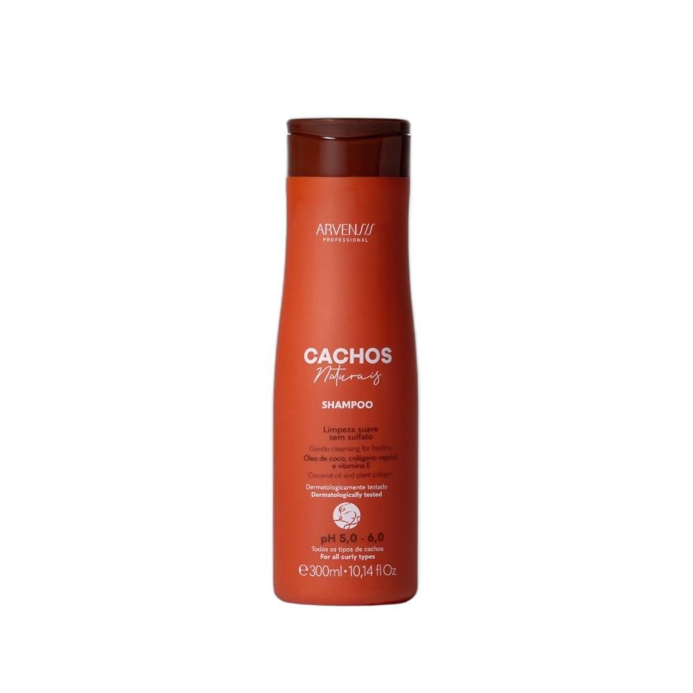 Kit Arvensis Cachos Naturais - Shampoo & Condicionador + Geleia Light & Leave-In Light 300ml & 2x1 Light 300g ÚNICO 2