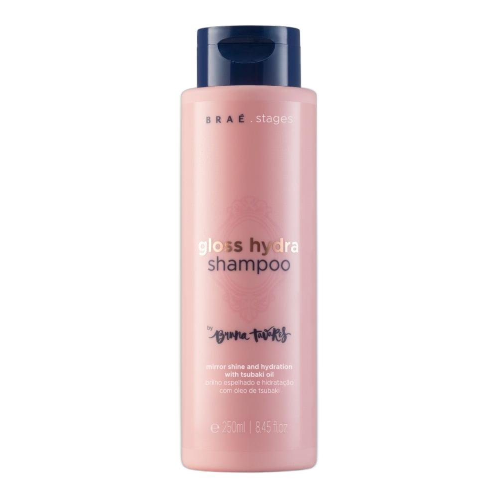 Kit Braé Stages by Bruna Tavares Gloss Hydra - Shampoo 250ml + Leave-In 200ml ÚNICO 2