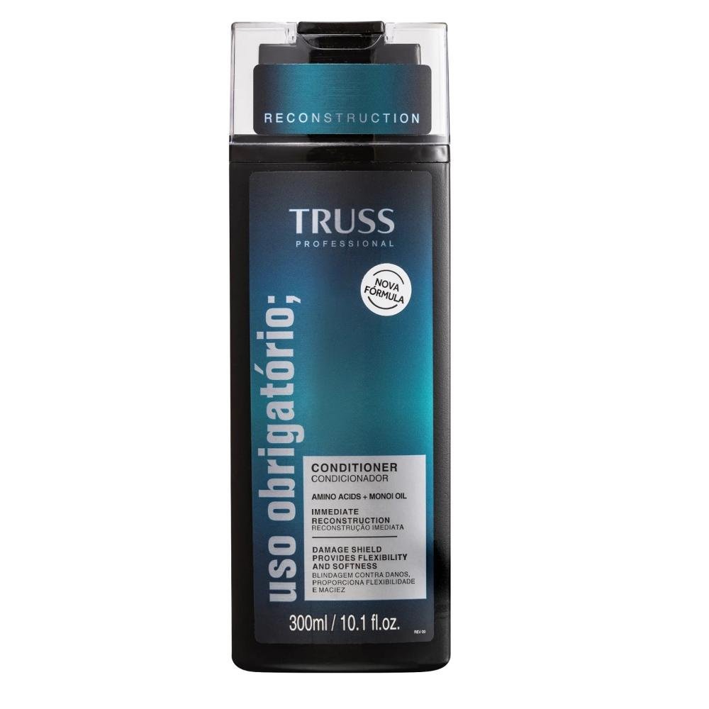 Truss Uso Obrigatório - Shampoo 300ml + Condicionador 300ml ÚNICO 3