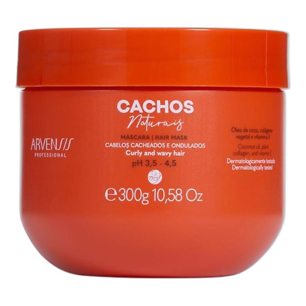 Kit Arvensis Professional Cachos Naturais - Ativador de Cachos 300ml + Máscara 300g ÚNICO 3