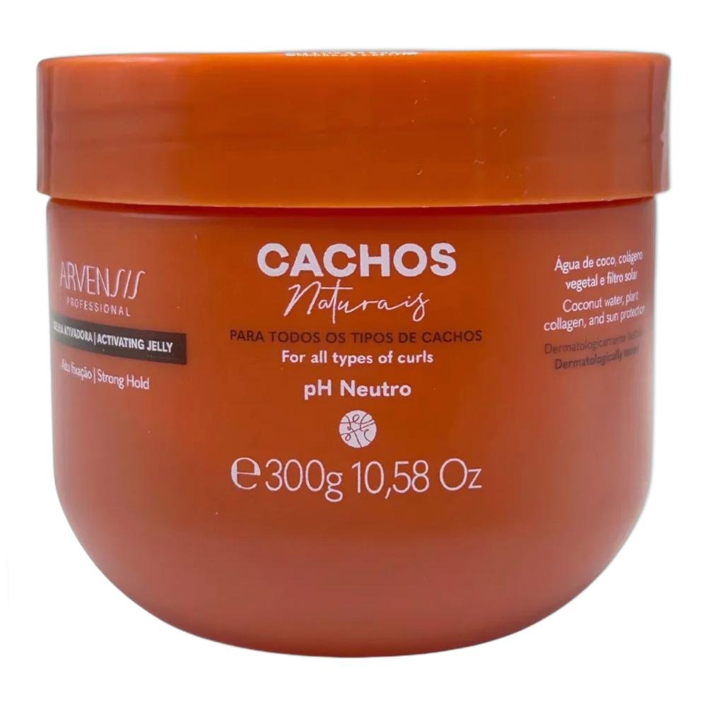 Kit Arvensis Professional Cachos Naturais - Day After 250ml + Geleia Ativadora Alta Fixação 300g ÚNICO 2