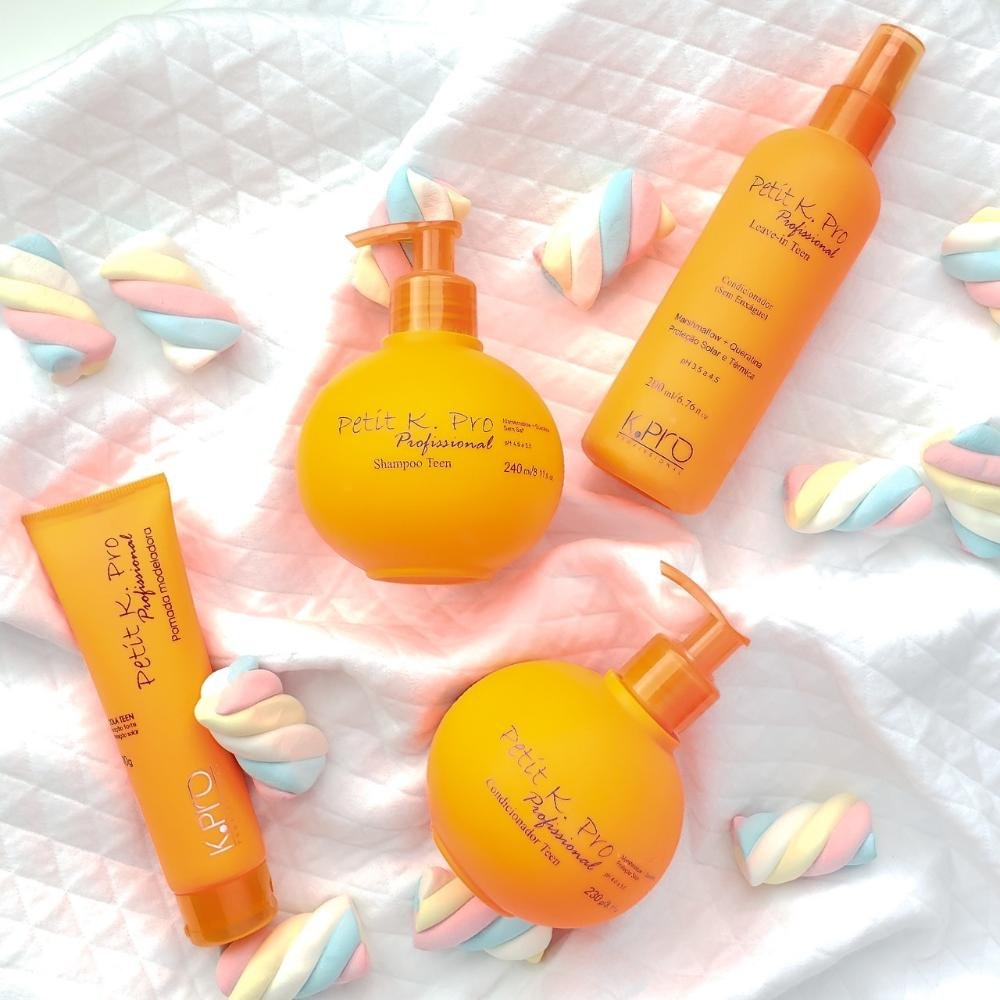 K.Pro Petit Teen - Shampoo sem Sal 1 Litro + Válvula Pump 1L 3