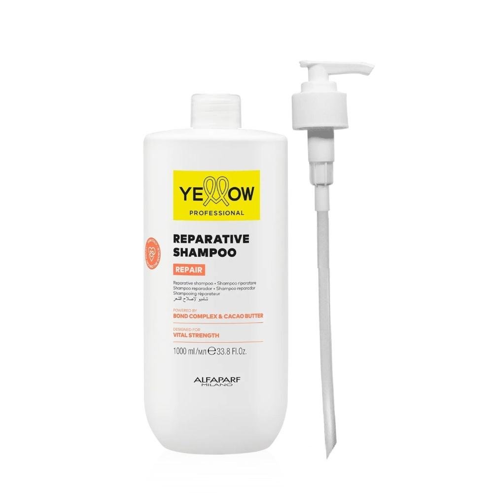 Yellow Repair Tratamento Reparador - Shampoo 1L + Válvula Pump