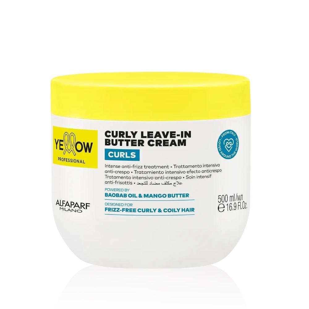 Yellow Professional Curls - Leave-In Butter Cream 500ml