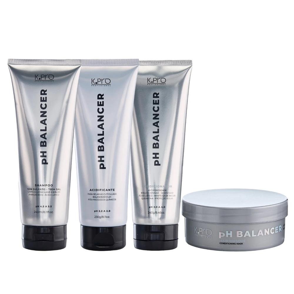 Kit K.Pro pH Balancer Full Manutenção (4 Produtos)