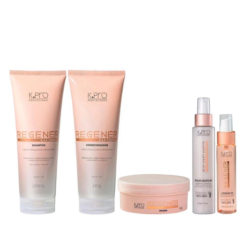 Kit K.Pro Regenér - Full Manutenção (5 Produtos)