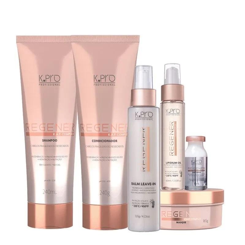 Kit K.Pro Profissional Regenér Total (6 produtos)