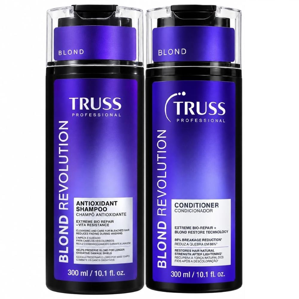 Kit Truss Blond Revolution - Shampoo & Condicionador 300ml