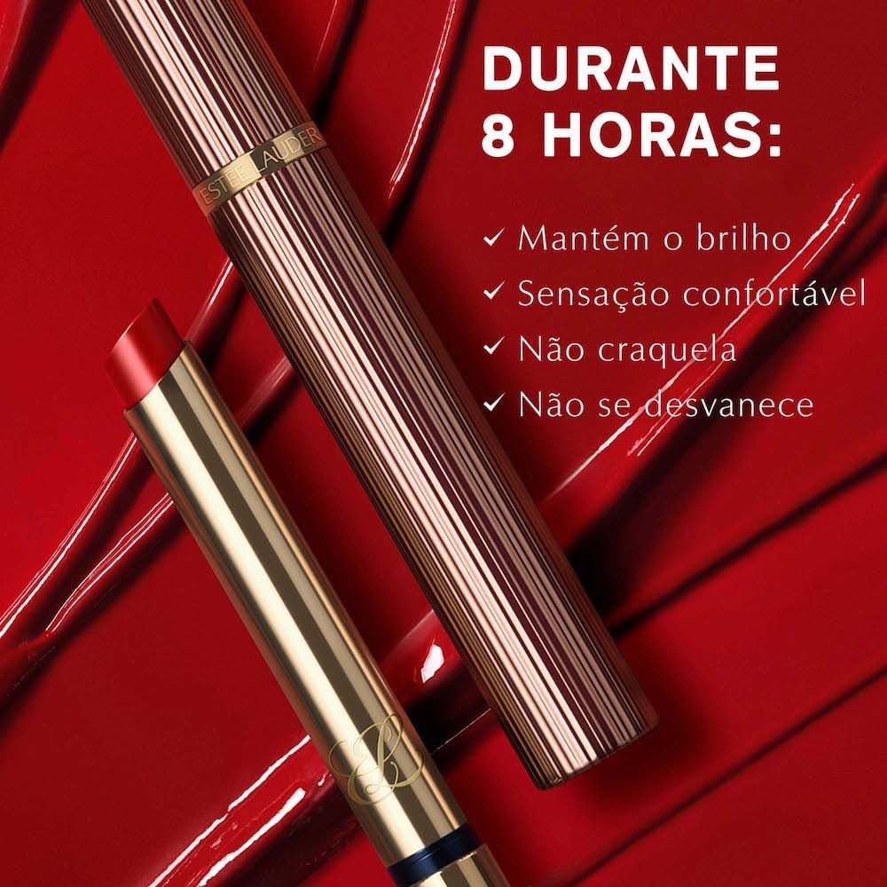 Batom Matte Estée Lauder Pure Color - Heat Of The Moment Heat Of The Moment 6