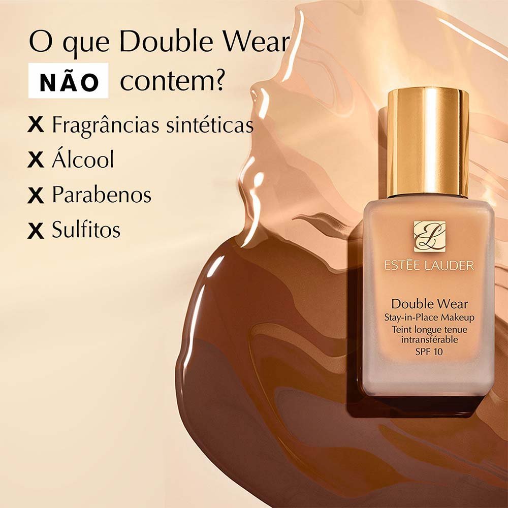 Base de Líquida Estée Lauder Double Wear 2W0 Warm Vanilla 8