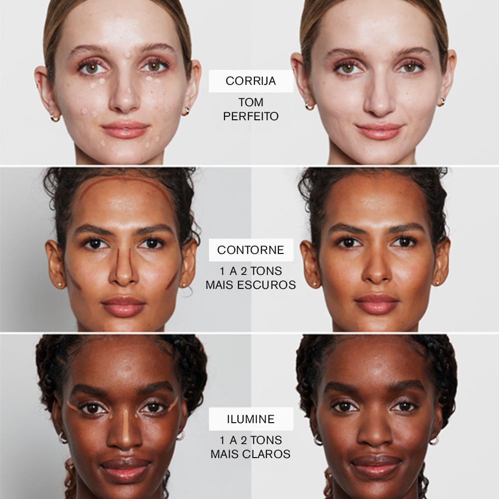Corretivo Líquido de Longa Duração Estée Lauder Double Wear - 1W 1W 7