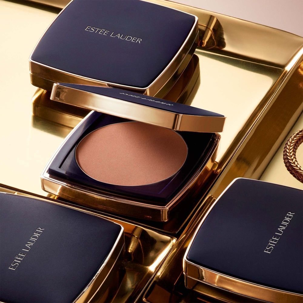 Base Em Pó Compacto Matte Fps 10 Estée Lauder Double Wear 7N1 Deep Amber 2