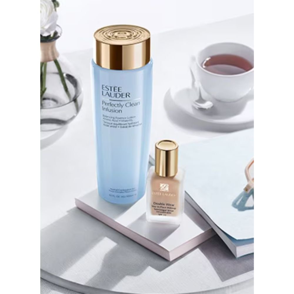 Loção Revitalizante Estée Lauder Perfectly Clean 400ml 4