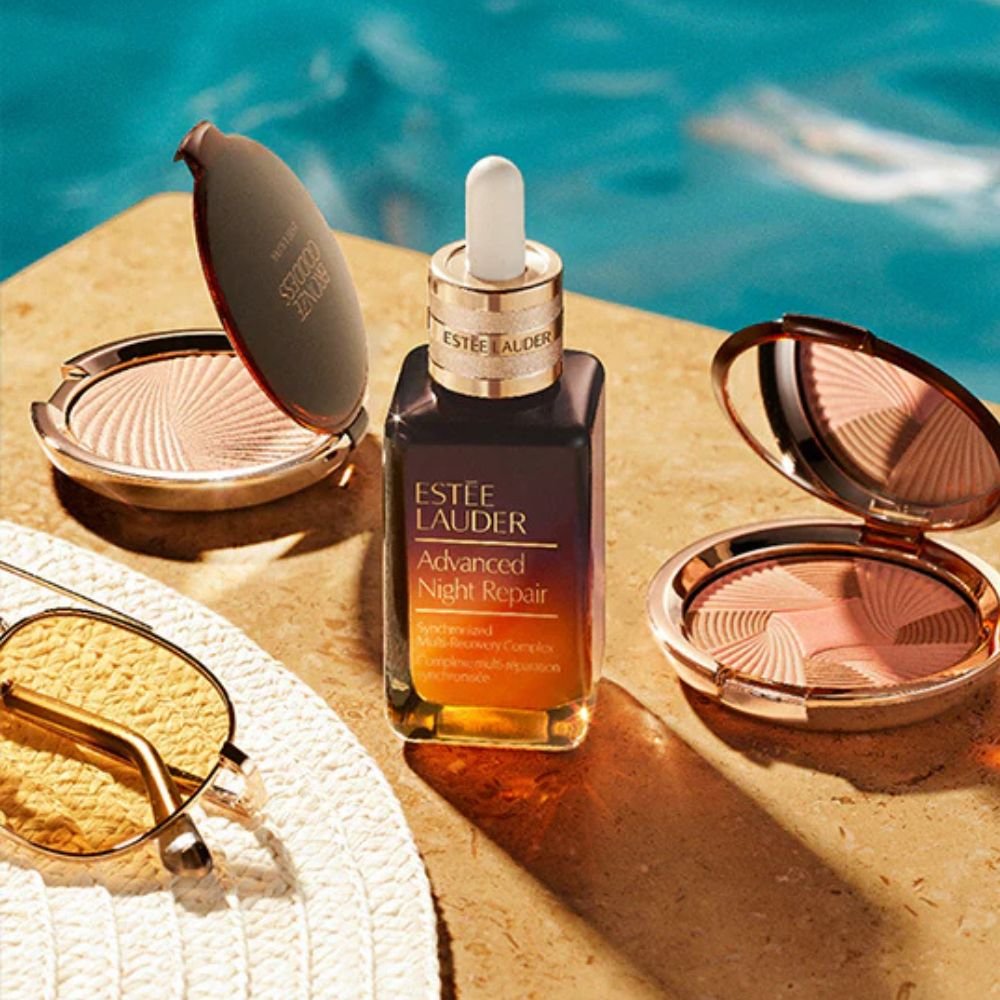 Iluminador Compacto Estée Lauder Bronze Goddess Heat Wave 6