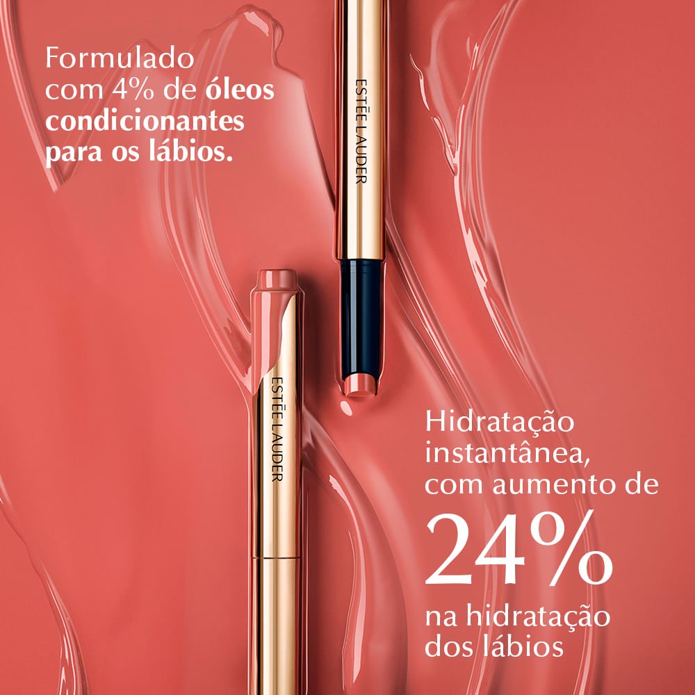 Gloss em Bastão Estée Lauder Pure Color Melt On 128 Melted Blush 5