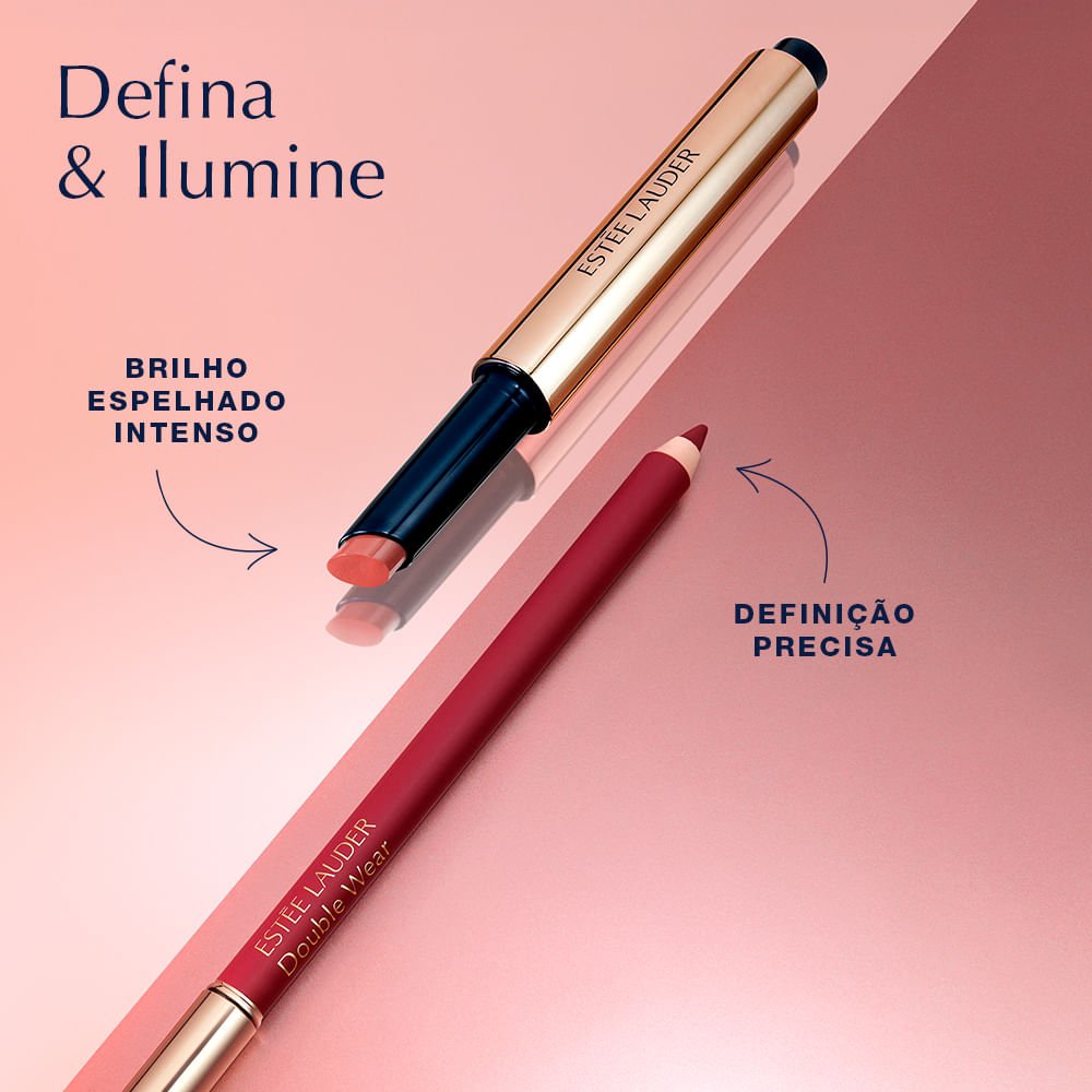 Gloss em Bastão Estée Lauder Pure Color Melt On 128 Melted Blush 7