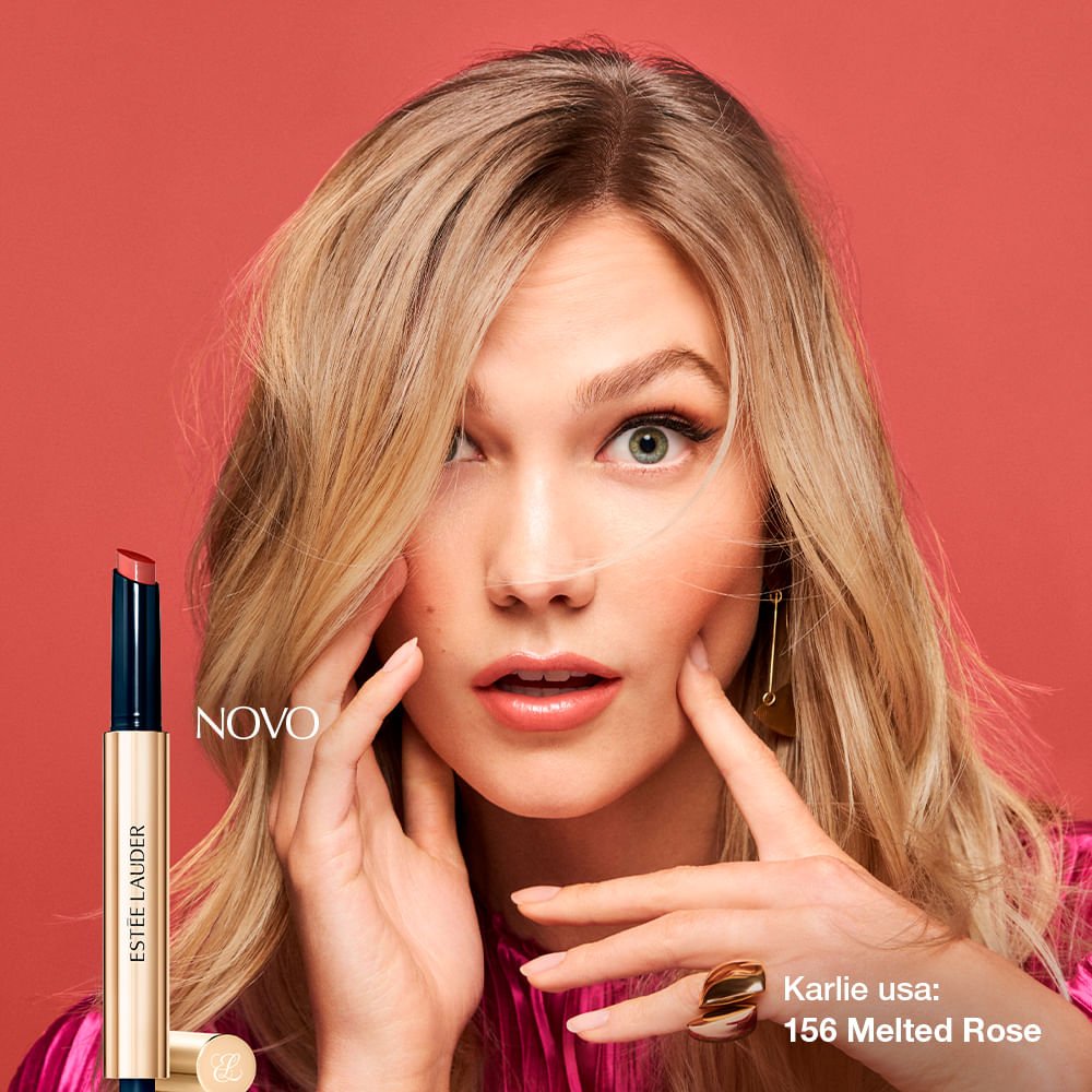 Gloss em Bastão Estée Lauder Pure Color Melt On 128 Melted Blush 8