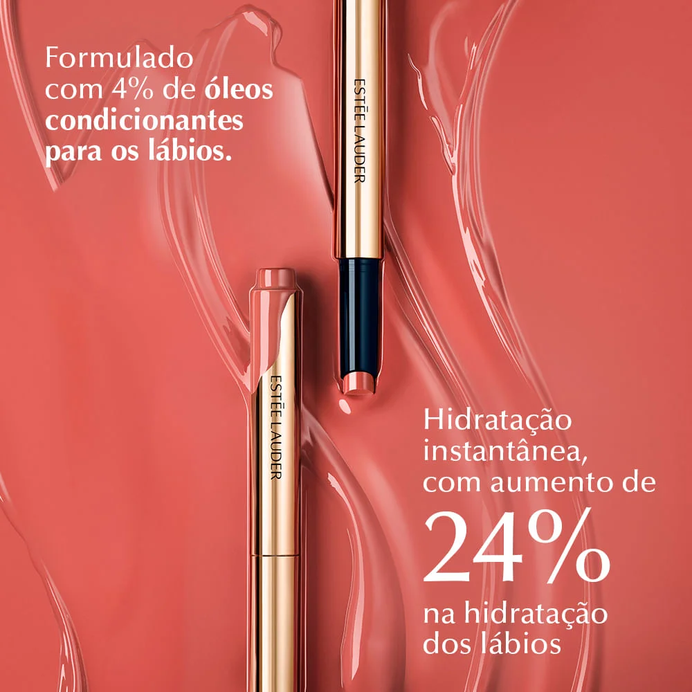 Gloss em Bastão Estée Lauder Pure Color Melt On 655 Melted Garnet 5