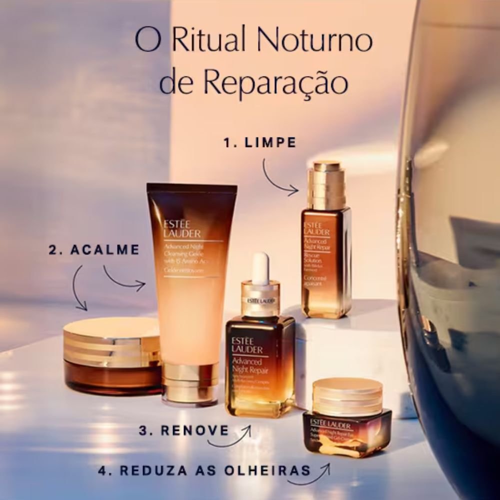 Kit Estée Lauder Rotina Advanced Night Repair Lift & Glow - VALE 1499 | POR 899 ÚNICO 5