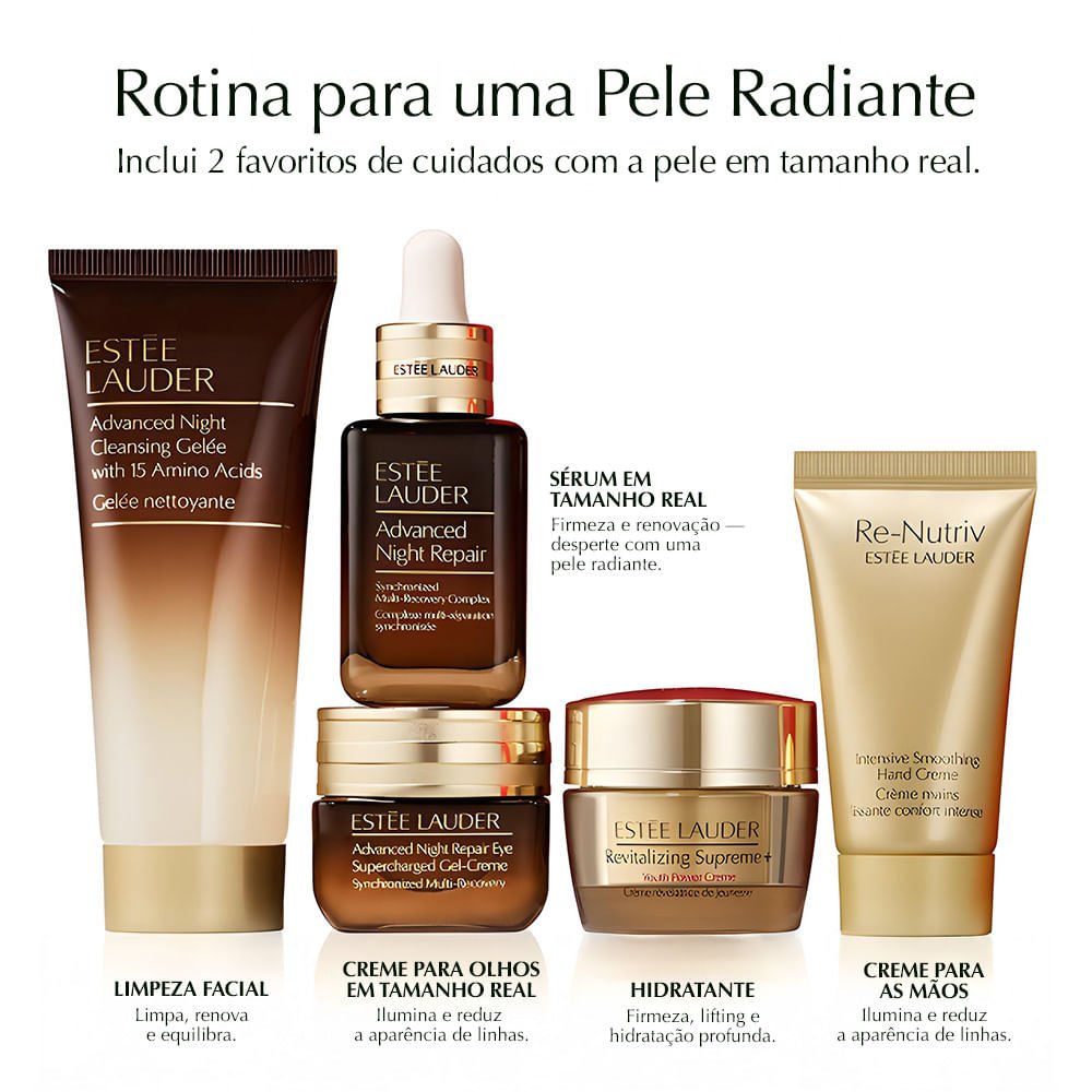 Kit Estée Lauder Heros Skincare & Maquiagem -  VALE 3189 | POR 1799 ÚNICO 2