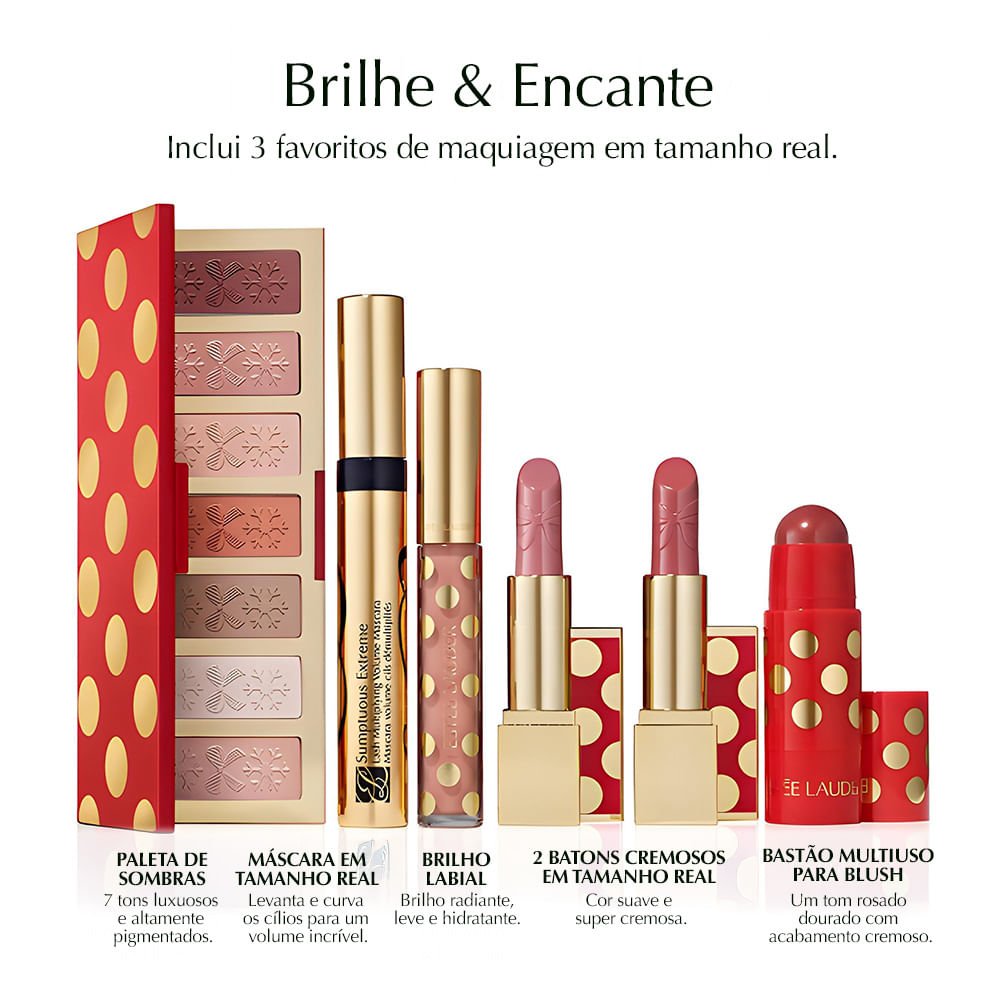 Kit Estée Lauder Heros Skincare & Maquiagem -  VALE 3189 | POR 1799 ÚNICO 3