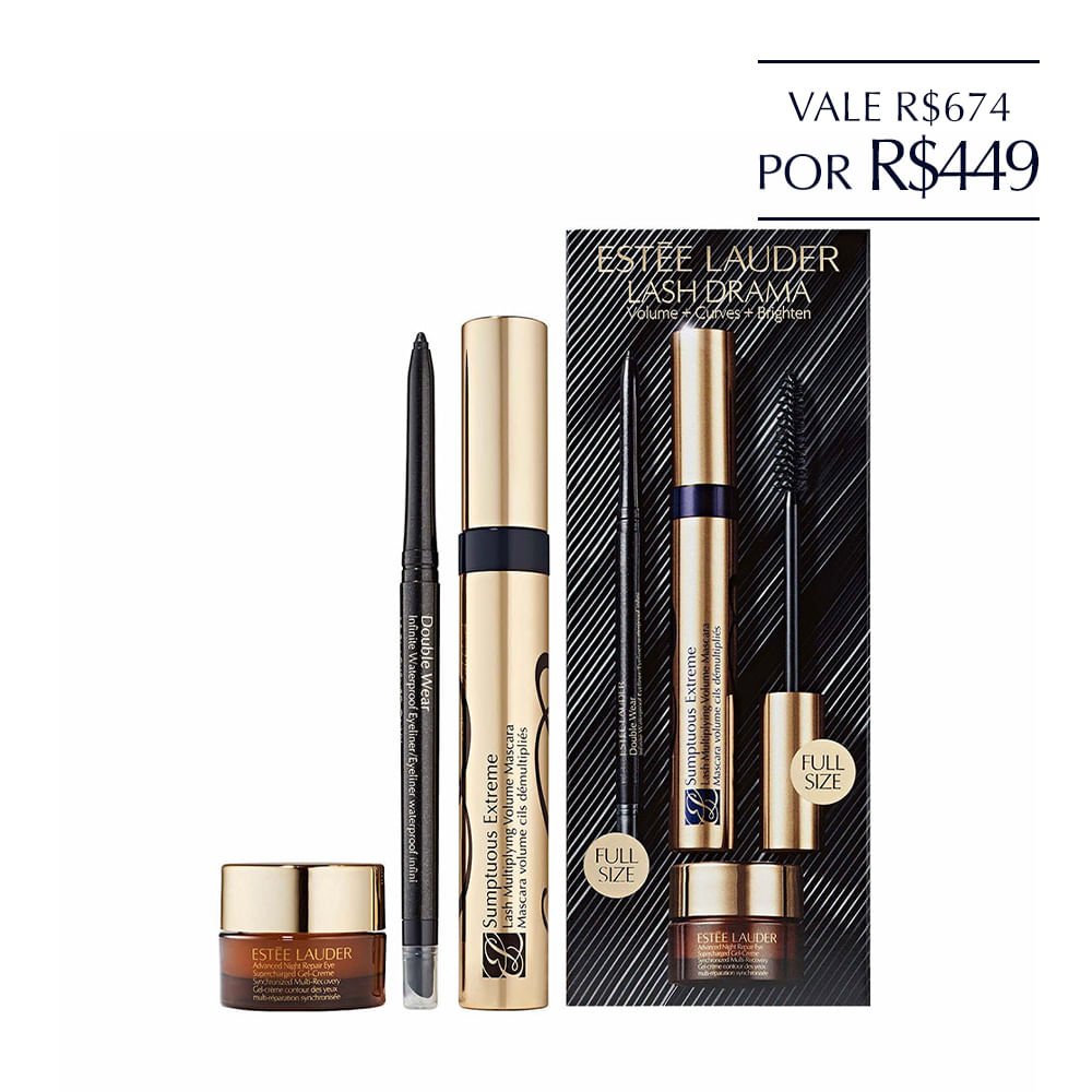 Kit de Maquiagem Estée Lauder para Olhos Lash Drama