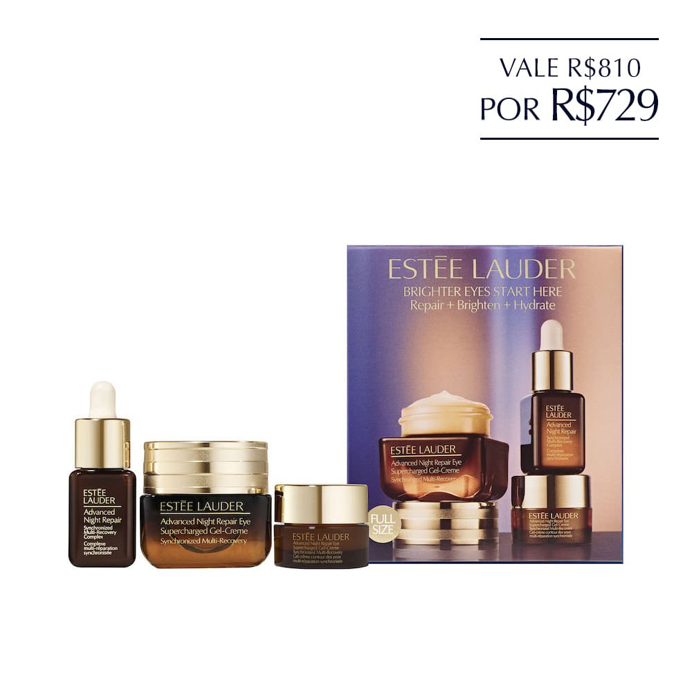 Kit Estée Lauder de Skincare para Olhos Radiantes