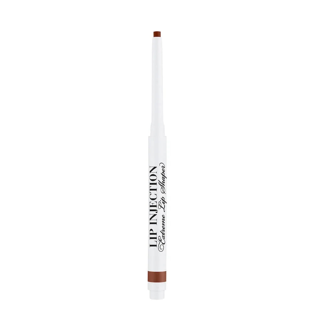 Lápis Labial Too Faced Lip Injection Extreme Lip Shaper - Espresso