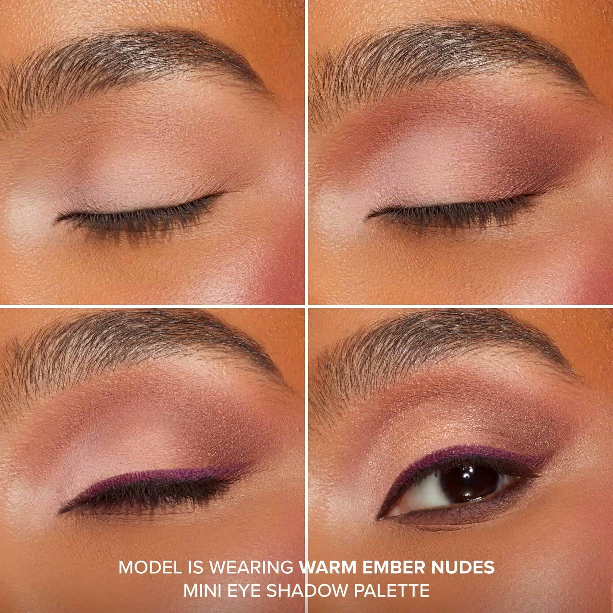 Mini Paleta de Sombras Too Faced Born This Way Warm Ember Nudes Multicores 8