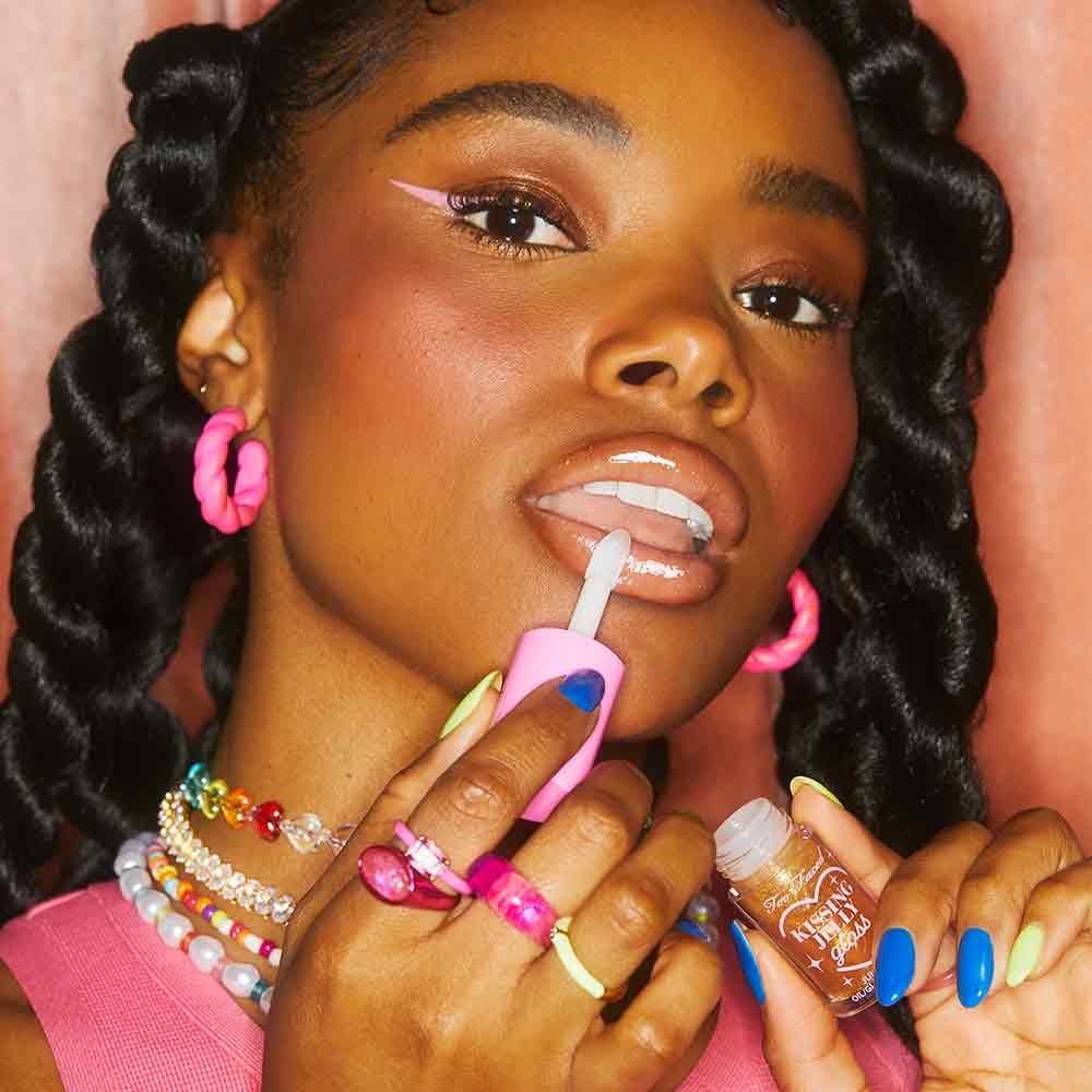 Lip Oil Gloss Too Faced Kissing Jelly - Raspberry Raspberry 12